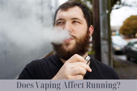 Does Vaping Affect Running? And Why Do Runners Sometimes Smell Like Burnt Popcorn?