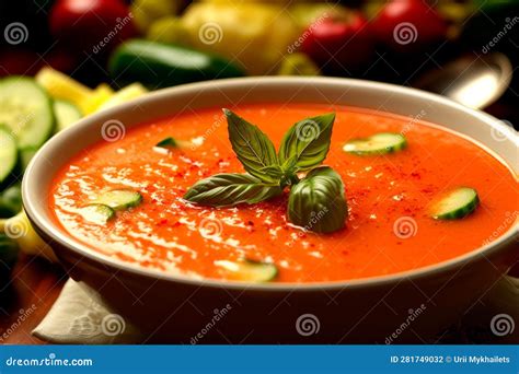  Gazpacho Andaluz! A Refreshing Symphony of Vegetables and Aromatic Herbs